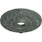 Ekena Millwork Rose Ceiling Medallion (Fits Canopies up to 7 1/4"), 18"OD x 3 1/2"ID x 1 1/2"P, Cloud Burst Crackle CM18ROCBC - alternate 2